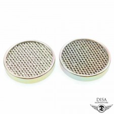 2 x Luftfilter 60mm für 17mm Bing Vergaser für Kreidler Puch Sachs Hercules 