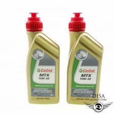 2 Liter SAE 10W-40 Castrol MTX Getriebeöl Motorrad Roller 2 und 4 Takt 