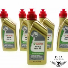 5 Liter SAE 10W-40 Castrol MTX Getriebeöl Motorrad Roller 2 und 4 Takt 