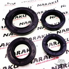 Naraku Wellendichtring Set Motor Simmerringe für Peugeot Speedfight 1 & 2 