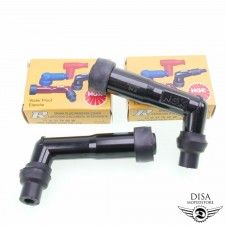 2x NGK Zündkerzenstecker XD05F 10-12mm M4 für Honda Kawasaki Suzuki Yamaha 