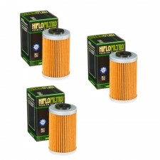 3x Luftfilter Hiflo HF655 für Husaberg FE250 390 450 501 570 FX FC 450 EXC 250 