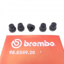 5x BREMBO Staubkappe Gummikappe für Entlüfterschraube Bremssattel Gummi 105150210 