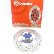 Brembo Bremsscheibe Bremse + Bremsbeläge passend für Yamaha YZF 125 R YZF-R 125 07GR5209 + 68B407M8 