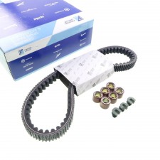 Inspektions Kit Variomatik Keilriemen Rollen Original für Piaggio Vespa GTS 300 843028 + 849480 + 82941R 