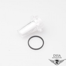 Ölschauglas inkl. Dichtung Öltank für Vespa PX 80 - 200 Lusso 