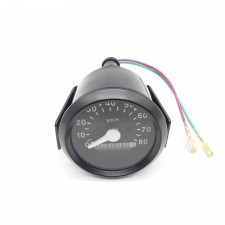 Tacho Tachometer 60mm schwarz Hercules Prima 2 3 4 5 Optima Mofa Moped 